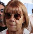 Gisèle Pélicot após prestar depoimento em tribunal  Foto: EPA / BBC News Brasil