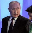 A chefe da RT, Margarita Simonyan, aqui em 2022 com o presidente Putin  Foto: Getty Images / BBC News Brasil
