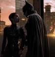 Zoë Kravitz e Robert Pattinson em 'Batman' (2022)  Foto: Warner Bros. Pictures/Divulgação