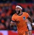  Foto: JAVIER SORIANO/AFP via Getty Images - Legenda: Memphis Depay em ação pelo Atlético de Madrid / Jogada10