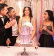 Sérgio, Franco, Ariadna e Cristal  Foto: Franco Verdoia / BBC News Brasil