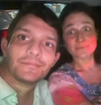Diana Larsen ao lado do marido, Pablo Alejandro, e da filha, Julieta  Foto: Reprodução/Bom Dia Rio