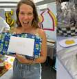 Lauren Martinez, que passou por esse processo em 2021, comemora todos os anos uma festa de aniversário para os óvulos.  Foto: Lauren Martinez