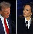 Trump e Harris realizaram na noite de terça-feira o primeiro — e talvez único — debate entre ambos  Foto: Getty Images / BBC News Brasil