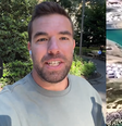 Billy McFarland ao lado de uma imagem aérea da estrutura do Fyre Festival I  Foto: Montagem: Reprodução/Instagram/@pyrtbilly e Reprodução/Netflix
