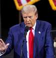 Trump afirma que Harris só queria uma revanche porque ele 'claramente' venceu o primeiro debate  Foto: Mike Blake / Reuters / BBC News Brasil
