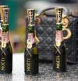 Mini garrafas de champanhe Moët & Chandon  Foto: Adam Davy - PA Images/GettyImages