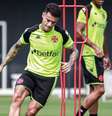  Foto: Matheus Lima/Vasco - Legenda: Coutinho durante treinamento no CT do Vasco / Jogada10
