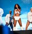 Ludmilla durante show no Rock in Rio  Foto: Leo Franco/AgNews