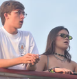 Joaquim Huck e Manoela Esteves  Foto: AgNews