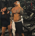 Bianca Andrade ao lado do então namorado Luca Dafrrè  Foto: Reprodução/Instagram