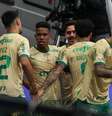  Foto: Cesar Greco/Palmeiras - Legenda: Palmeiras arrasa o Criciúma, por 5 a 0, e encosta no líder do Brasileirão, o Botafogo  / Jogada10