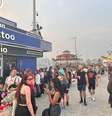 Público se revolta com demora em fila para tatuagem gratuita no Rock in Rio  Foto: Catarina Carvalho/Terra