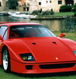 Uma Ferrari F40  Foto: Divulgação/Ferrari
