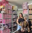Para iniciar a Tress Cabelos, em 2013, Letícia Korndorfer investiu R$ 200 mil. Até 2020, o faturamento médio anual foi de R$ 150 mil.  Foto: Divulgação