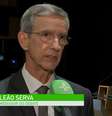 O jornalista Leão Serva mediou o tenso debate na TV Cultura entre candidatos a prefeito de São Paulo  Foto: Reprodução
