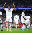  Foto: David Ramos/Getty Images - Legenda: Mbappé marca em vitória do Real / Jogada10
