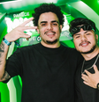 Dupla do Podpah curtiu primeiro fim de semana do Rock in Rio 2024  Foto: Divulgação/Paulo Liv
