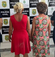 Idosas são presas por mandar matar irmã e cunhado em disputa por herança.  Foto: Polícia Civil do Ceará