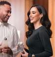 Neymar e Bruna Biancardi em campanha para marca de perfumes  Foto: Reprodução/Instagram/Bruna Biancardi