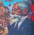 Detalhe do mural dedicado a Machado de Assis na ABL  Foto: Academia Brasileira de Letras/Divulgação / Estadão