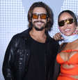 Nicolas Prattes e Sabrina Sato no Rock in Rio   Foto: Brazil News / Elas no Tapete Vermelho