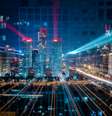 Cidades inteligentes usam tecnologias avançadas e dados para melhorar a qualidade de vida e eficiência dos serviços públicos  Foto: Freepik