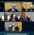 Ministro abandona sessão do STJ  Foto: Reprodução/YouTube