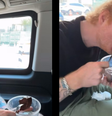 Ed Sheeran experimenta picanha brasileira  Foto: Reprodução/Instagram/Ed Sheeran 