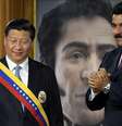 Xi Jinping e Nicolás Maduro, em imagem de 2014. A China apoiou de diversas formas o governo venezuelano nos últimos anos.  Foto: Getty Images / BBC News Brasil