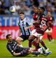  Foto: Marcelo Cortes/Flamengo - Legenda: Evertton mostrou brios e arquitetou gol de Teresa / Jogada10