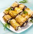 Rolinhos de berinjela recheados com tofu  Foto: Tanya Sid | Shutterstock / Portal EdiCase