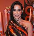 Deborah Secco no Rock in Rio, no domingo 22  Foto: Agnews
