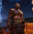 Kratos em God of War Ragnarok na versão para PC  Foto: Divulgação / PlayStation Publishing