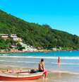 Praia do Pântano do Sul  Foto: Reprodução/Site/Tourb