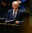 Biden em discurso na ONU   Foto: Elizabeth Frantz / Reuters