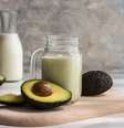 Vitamina de abacate com leite em pó  Foto: Hrendon | Shutterstock / Portal EdiCase