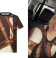 Camiseta da Louis Vuitton | Deolane usando camiseta da LV  Foto: @instagram | Reprodução