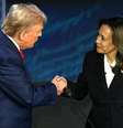 Embora Trump tenha sido franco sobre suas opiniões sobre criptomoedas, a posição de Harris é muito menos clara  Foto: Getty Images / BBC News Brasil