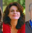 Ângela Chaves, Lícia Manzo e Maria Adelaide Amaral: grandes autoras submetidas à pressão dos índices de audiência  Foto: Reproduções/Divulgação-TV Globo