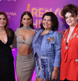 Maria Maud, Deborah Secco, Fabiana Karla e Laura Simões   Foto: Daniel Pinheiro/Brazil News / Elas no Tapete Vermelho