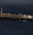 Visão geral da plataforma de petróleo P-66 da Petrobras no litoral da Bacia de Santos.  Foto: Reuters