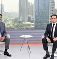Alan Severiano entrevista Ricardo Nunes (MDB) no 'SP1'  Foto: TV Globo/ Bob Paulino