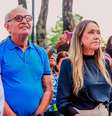 O prefeito de João Pessoa e candidato a reeleição Cícero Lucena (PP), ao lado da primeira-dama, Lauremília Lucena  Foto: Cícero Lucena via Facebook / Estadão