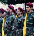Combatentes do Hezbollah participam do velório de lideranças do movimento em Beirute  Foto: Getty Images / BBC News Brasil
