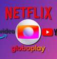 Netflix, Prime Video e YouTube são os maiores concorrentes da Globo e Globoplay na disputa por público  Foto: Ilustração: Sala de TV
