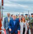 Lula e Janja desembarcaram no México, no domingo, 29.  Foto: Ricardo Stuckert/Presidência da República