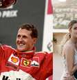 Michael Schumacher teria ido ao casamento da filha  Foto: Reprodução/Getty Imagens/Clive Mason/Allsport/Instagram/Gina Schumacher