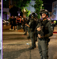 A ginasta Diana Svertsov, de 19 anos, conseguiu escapar ilesa do tiroteio que matou 7 pessoas e feriu outras 16 em uma estação de trem em Jaffa, cidade vizinha de Tel-Aviv.  Foto: Montagem: Reuters e Reprodução/Redes Sociais 