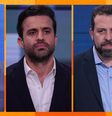 Ricardo Nunes (MDB), Pablo Marçal (PRTB) e Guilherme Boulos (PSOL)  Foto: Arte Terra